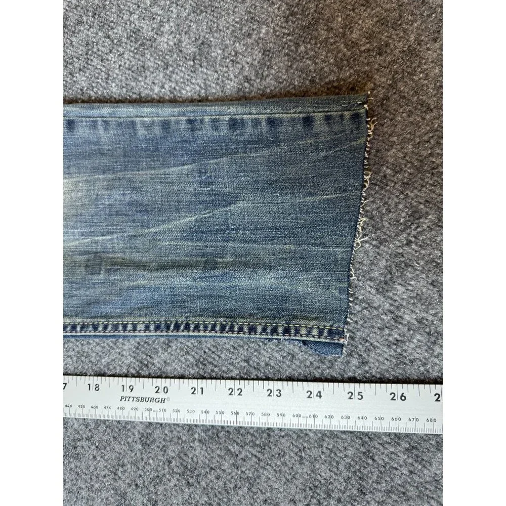 Levi's Demi Curve Low Rise Skinny Stretch Jeans Women Blue Faded Denim Sz 31x25*